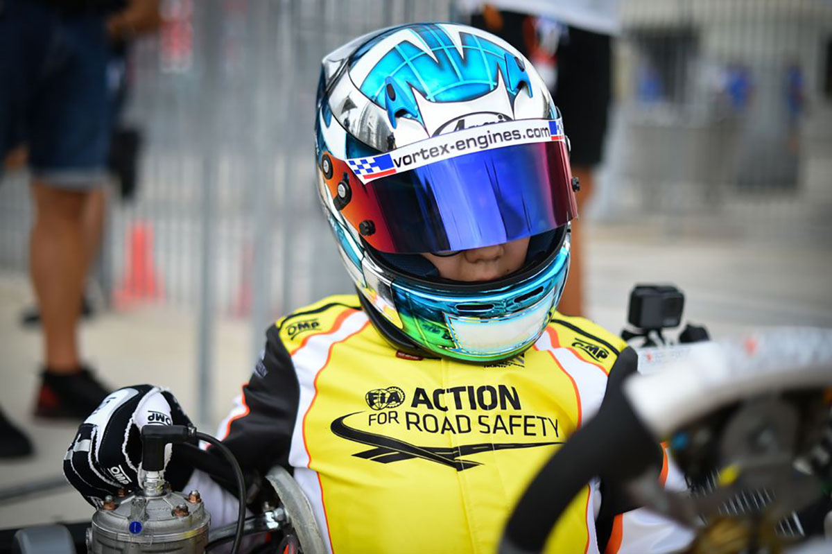Con 13 años, Saúl De Colombres representará a México en el FIA Karting Academy Trophy