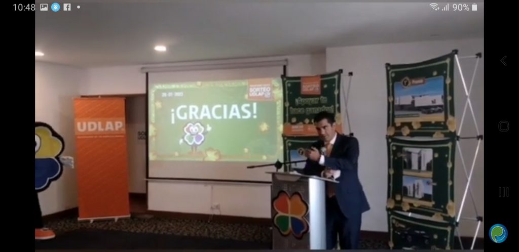Video desde Puebla: Anuncian el 36 Sorteo UDLAP