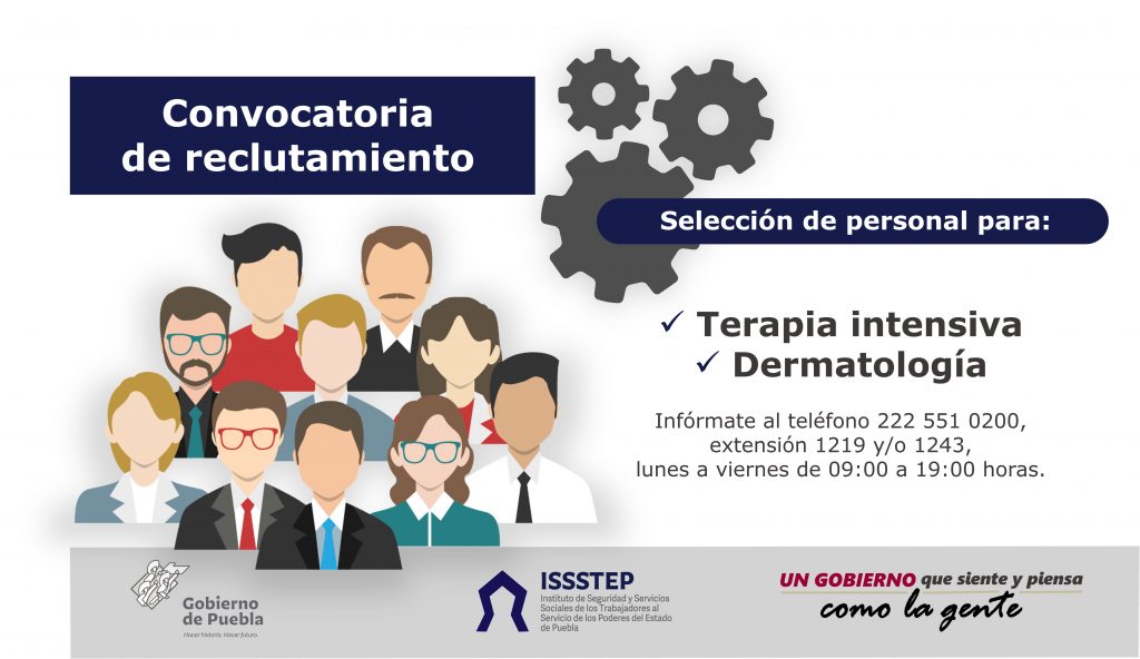 Emite ISSSTEP convocatoria de reclutamiento y selección de médicos especialistas