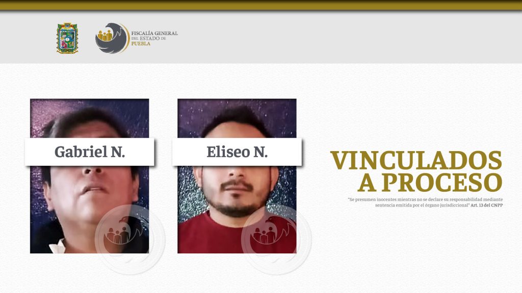 FGE Puebla sustentó pruebas contra presuntos feminicidas de Tehuacán