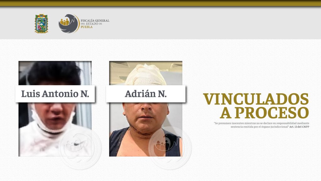 Vinculados a proceso presuntos responsables de robo agravado