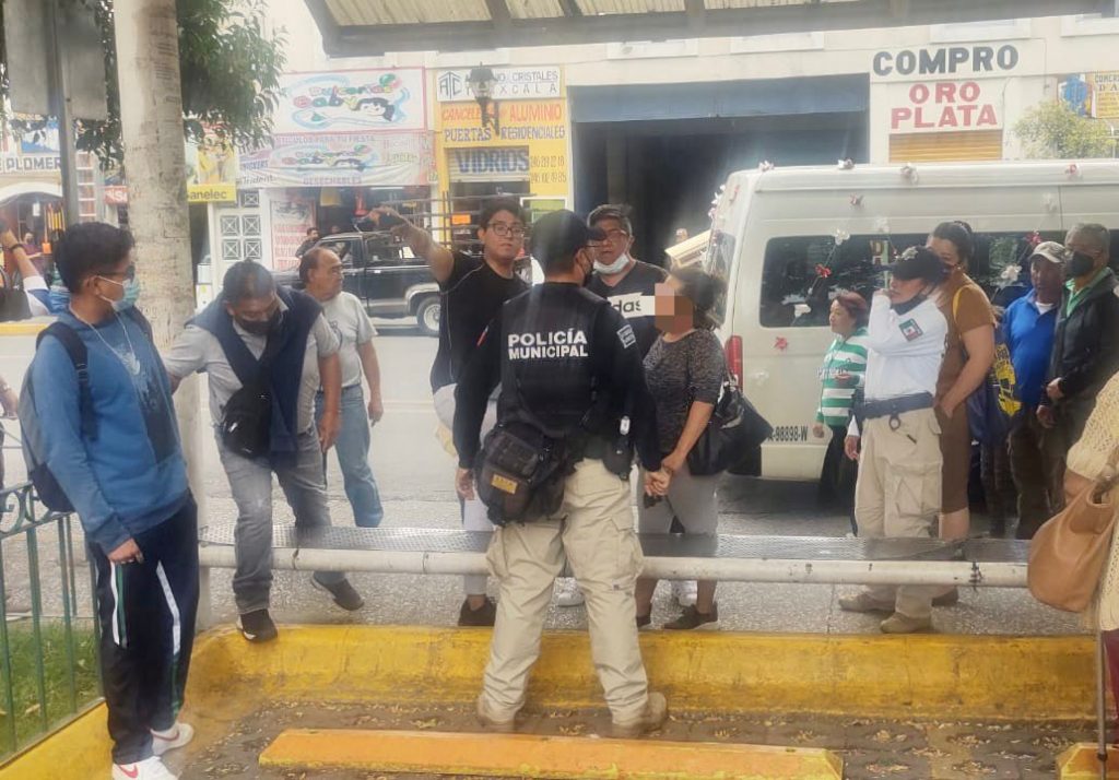 Policía de Tlaxcala Capital detiene a mujer por robo a comercio