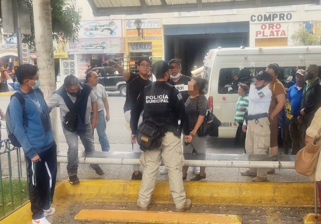 Policía de Tlaxcala Capital detiene a mujer por robo a comercio