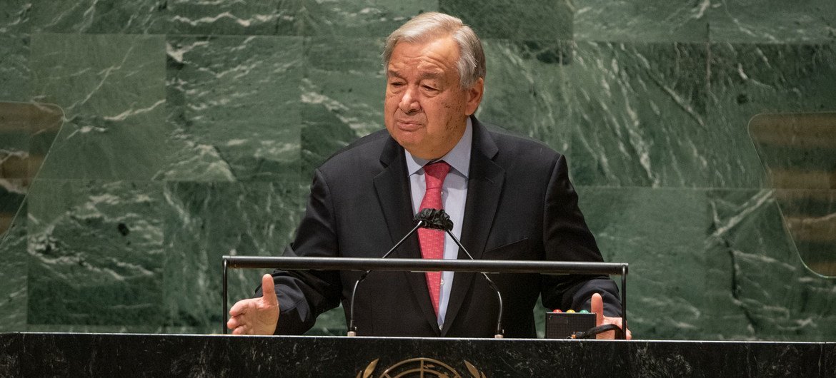 “El mundo os ve”, dice Guterres a los ucranianos, prometiendo aumentar el apoyo de la ONU