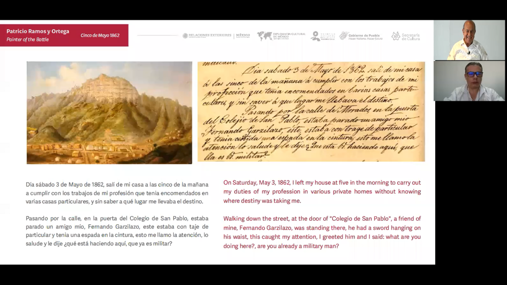Realiza Cultura conversatorio de obra sobre la Batalla de Puebla
