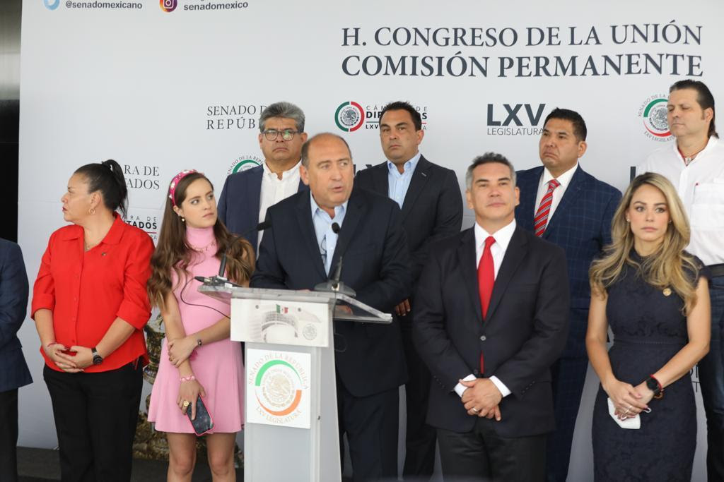 Exhíbe Alejandro Moreno doble discurso e intromisión de gobierno federal en elecciones