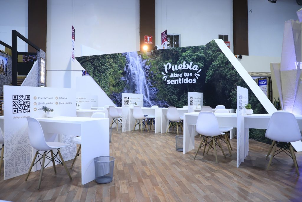 Presenta Puebla atractivos en el Tianguis Turístico 2022 celebrado en Acapulco