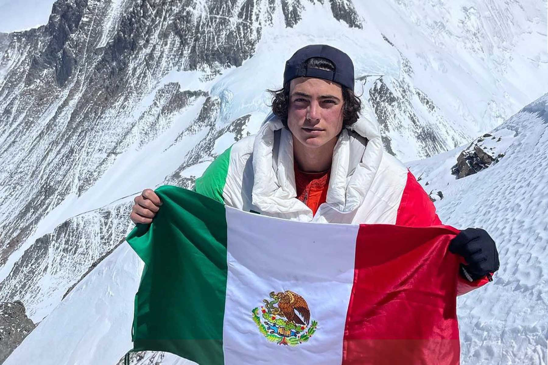 Estudiante de la UAG, el mexicano más joven en conquistar el Everest