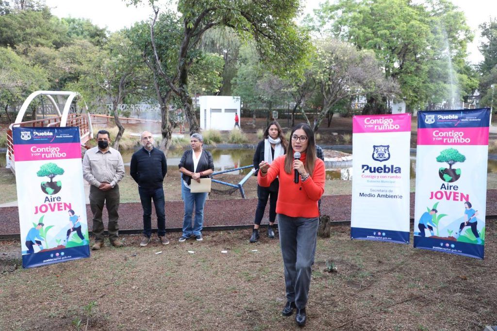 Presenta ayuntamiento de Puebla programa de reforestación “Aire Joven”