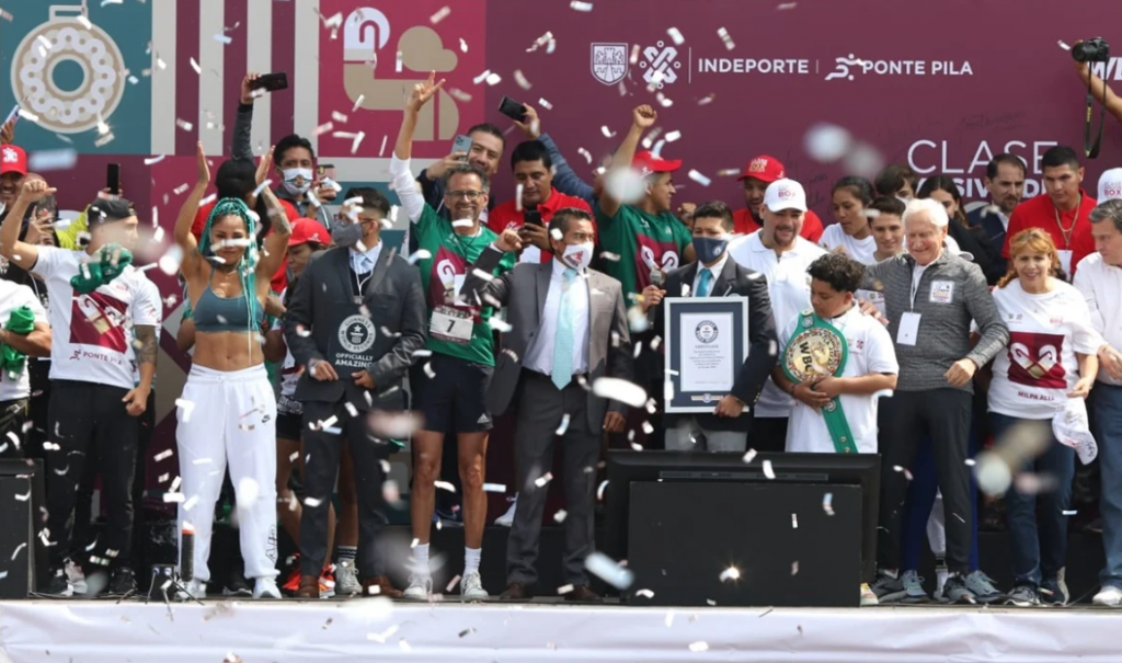 México rompe el Récord Guinness con la Clase Masiva de Box
