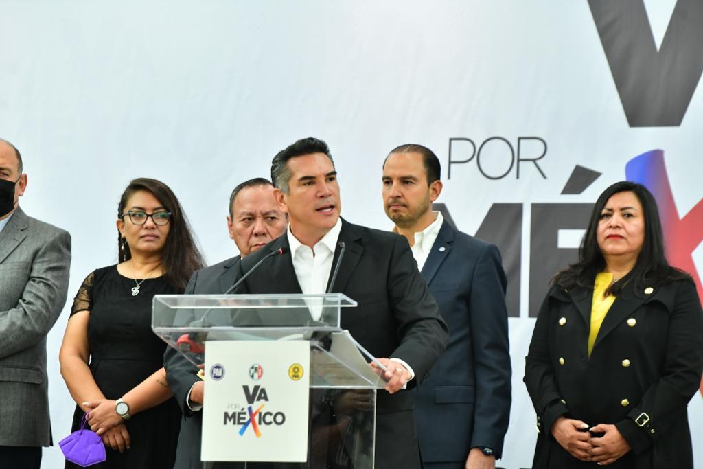 Firma “Va Por México” moratoria constitucional y anuncia comisión para investigar injerencia del narco en el estado mexicano