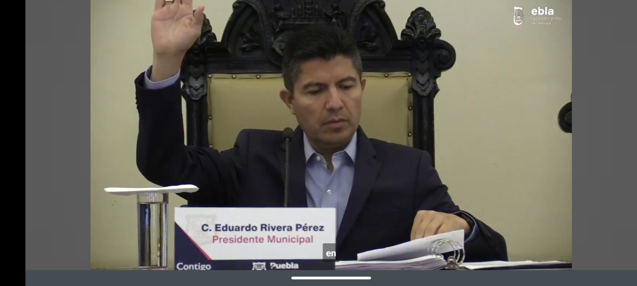 Video desde Puebla: Cabildo avala adelanto de 160 millones de pesos del FISM