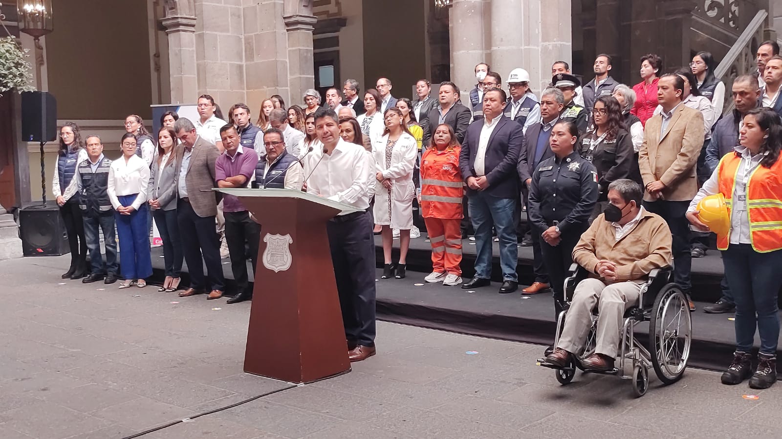 Video desde Puebla: Falta mucho por hacer, pero la ciudad ya no está en el abandono, aseguró Eduardo Rivera