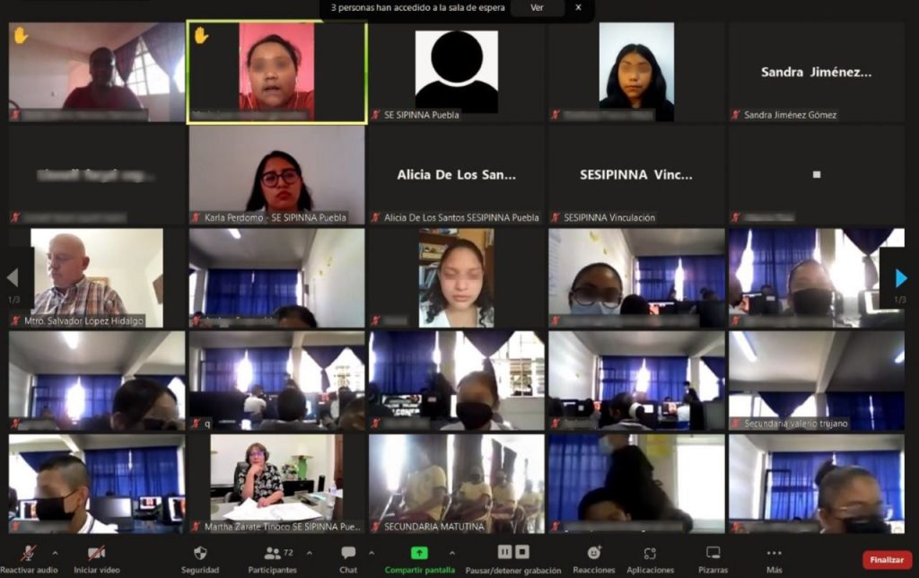 En foro de SIPINNA Puebla, niñas, niños y adolescentes opinan sobre el trabajo infantil