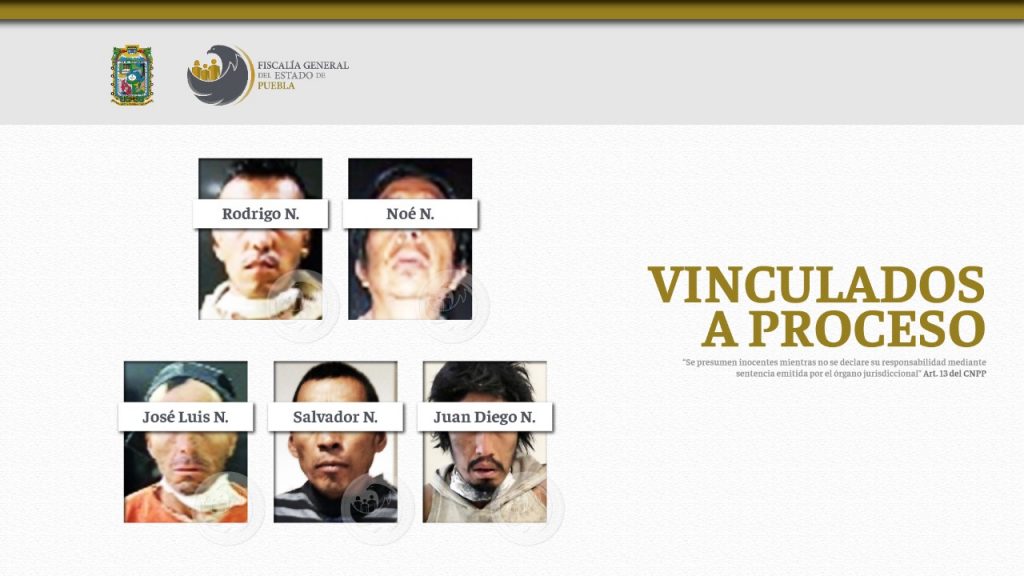 Cinco vinculados a proceso por robo en diversas modalidades