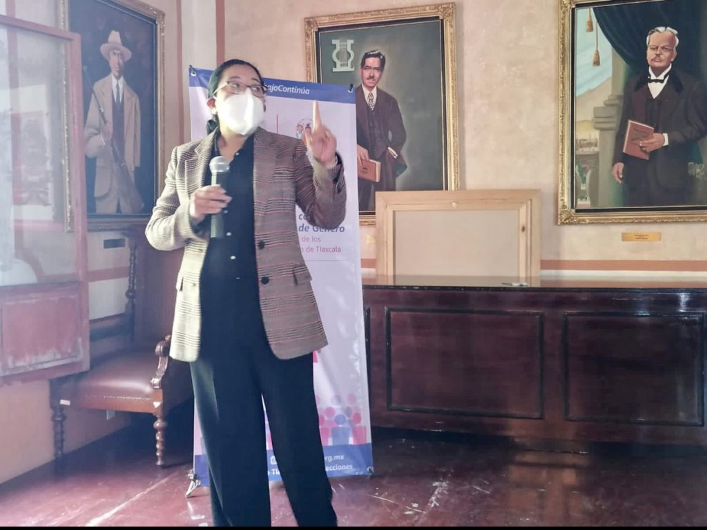 Se capacitan funcionarias del ayuntamiento de Tlaxcala en materia de derechos políticos y electorales