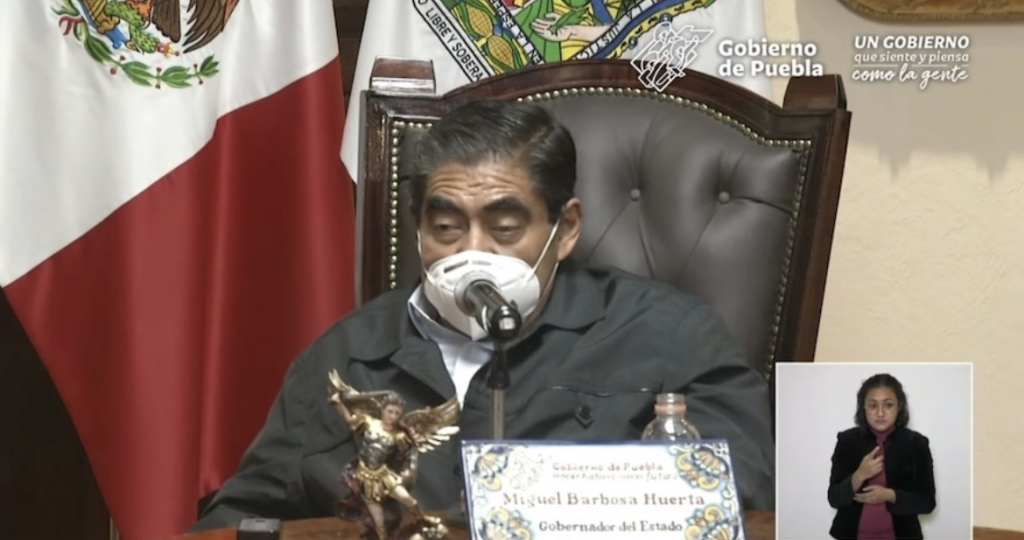 Video desde Puebla: Reforma a la Ley del Notariado servirá para evitar actos de corrupción, señaló Miguel Barbosa