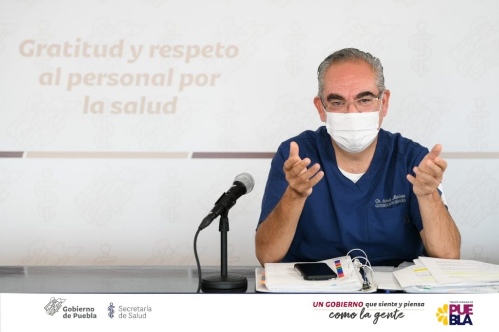 Video desde Puebla: El estado se encuentra en la 5ta ola Covid, confirmaron Miguel Barbosa y José Antonio Martínez