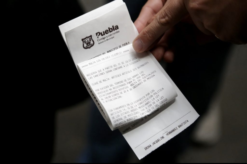 Sistema de parquímetro contará con periodo de prueba de multas sin validez