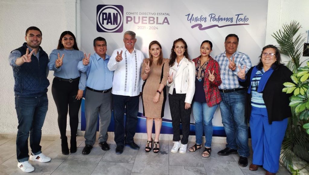 Paola Angon y Augusta Díaz fortalecen la unión del PAN en San Pedro Cholula