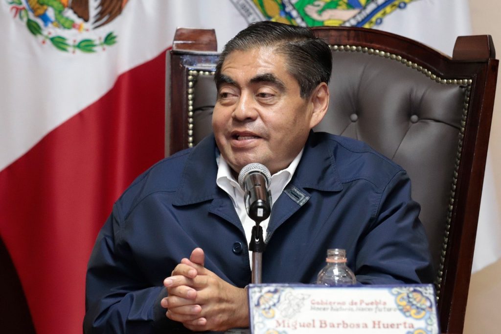 Video desde Puebla: Gobernador Barbosa reconoció estar sorprendido por investigación de caso Monzón