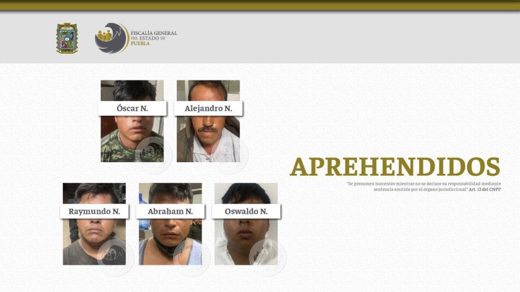 Caen los primeros 5 supuestos culpables del linchamiento en Huauchinango