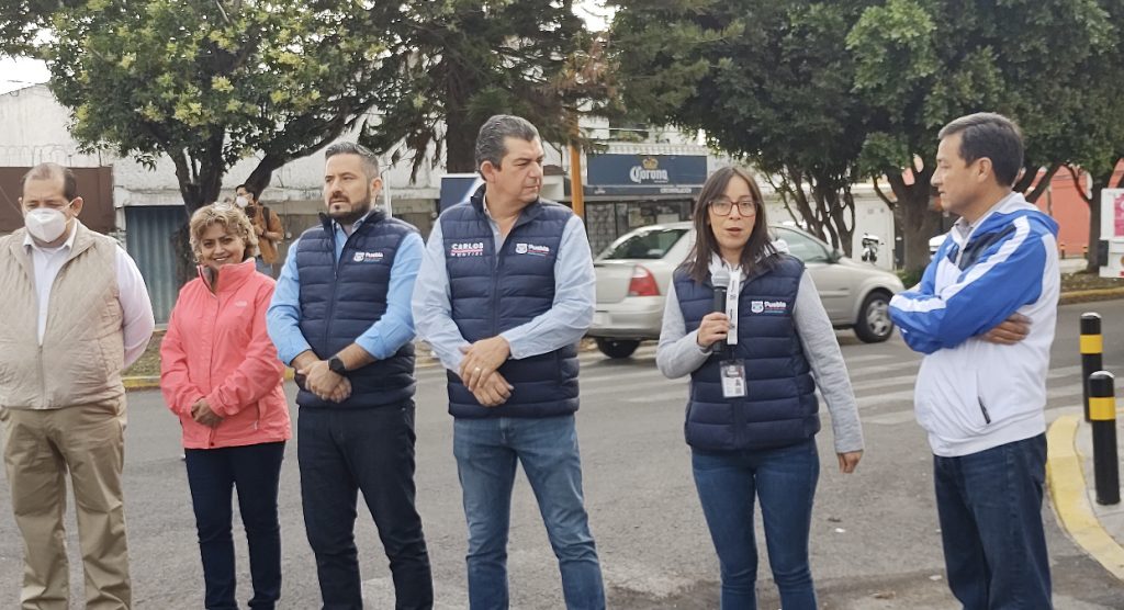 Vecinos de San Manuel solicitaron el retiro de la ciclovía; al llegar a un acuerdo se colocará señalética para ciclistas: Rubí Vázquez
