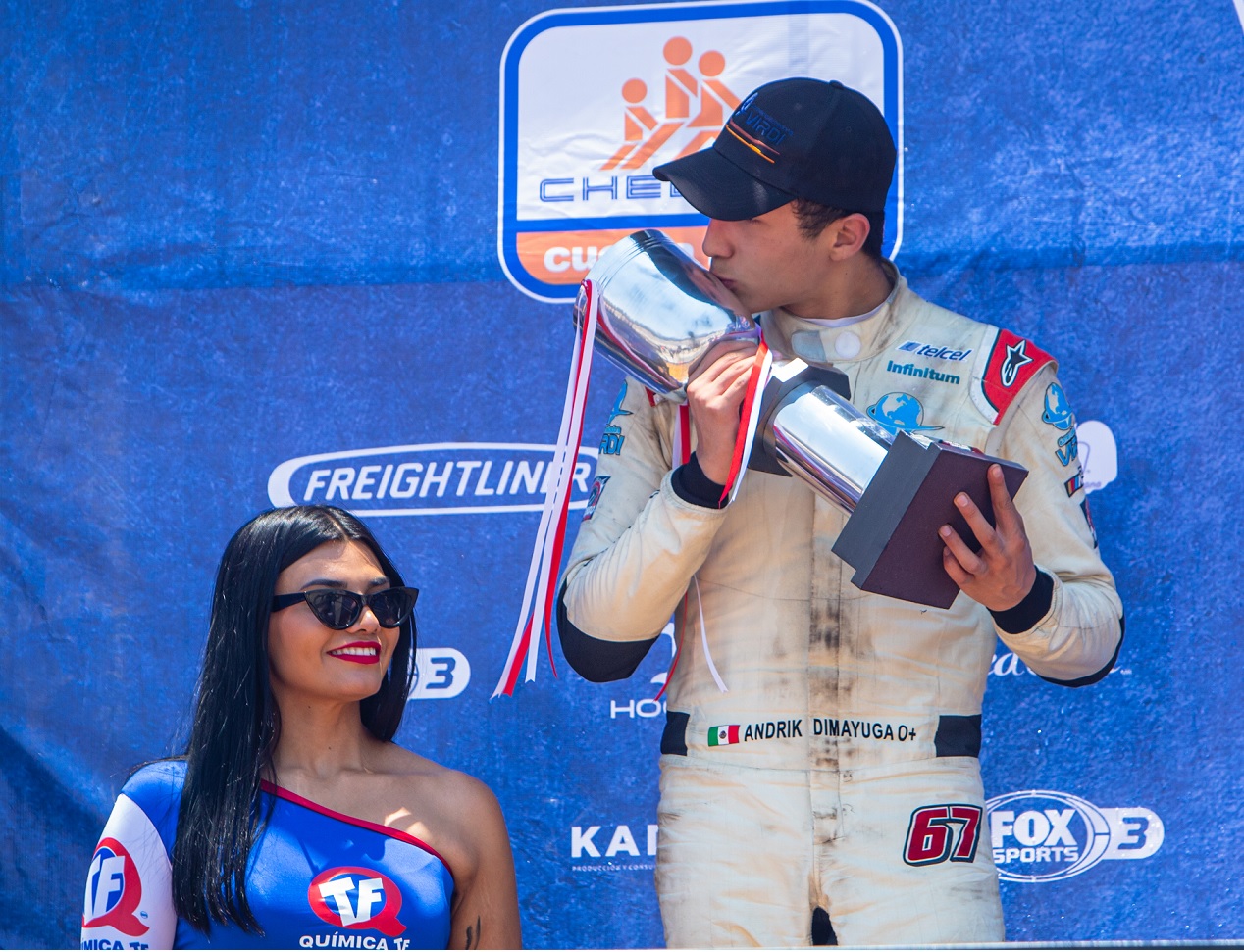 Dimayuga lider del campeonato, busca más podios en el Chedrahui Racing Cup, by Super Copa-Speedfest