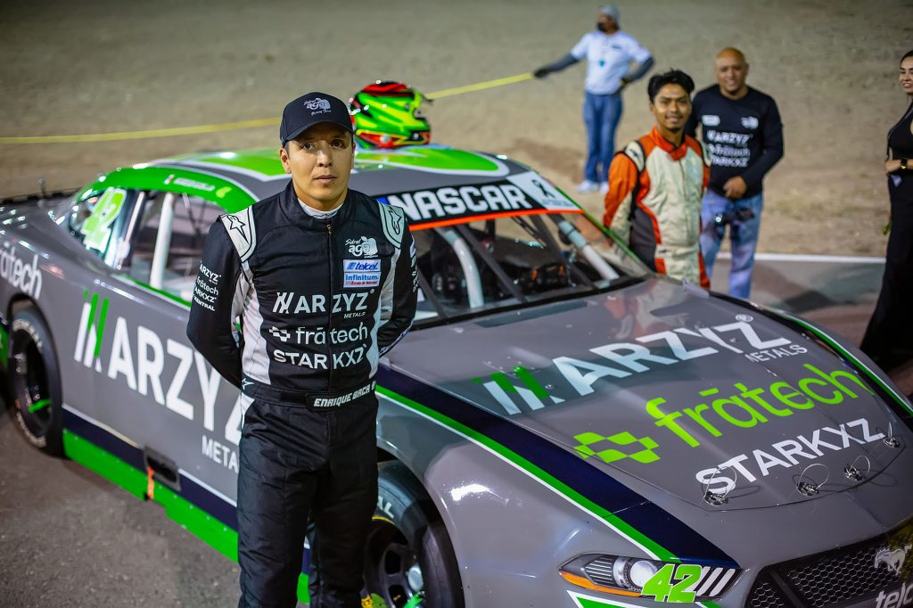 Noche complicada para el Sidral Aga Racing Team en 3a fecha de NASCAR México