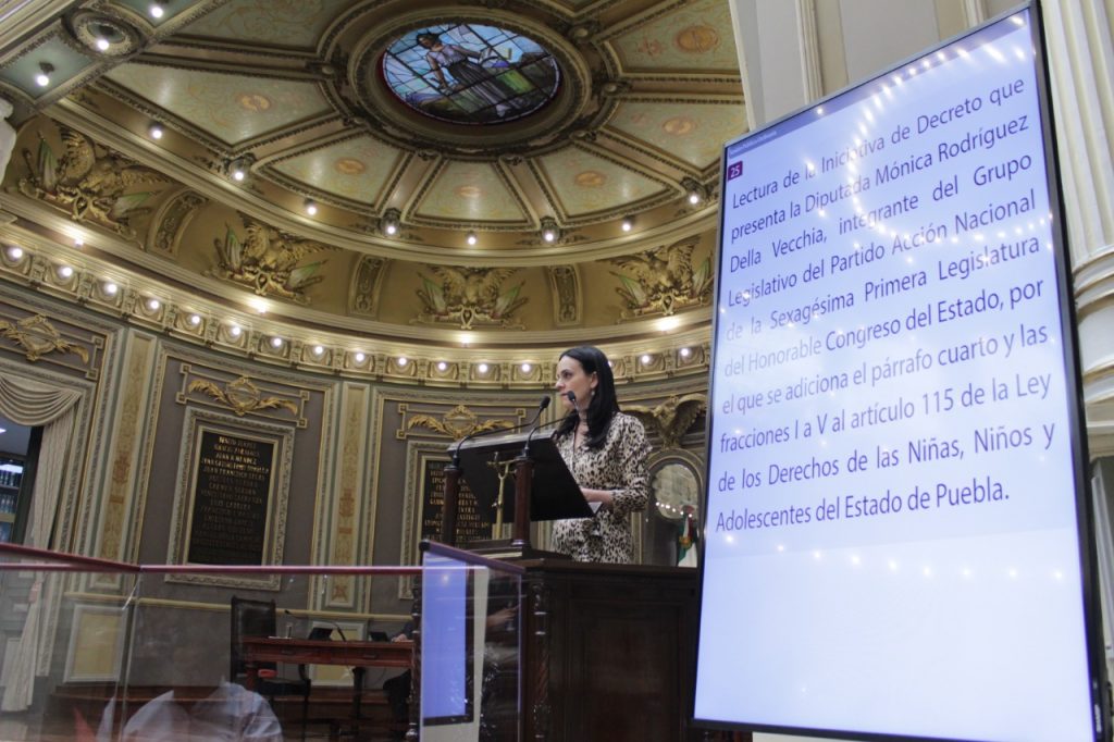 Pleno del Congreso del Estado da cuenta de iniciativa en materia de patria potestad