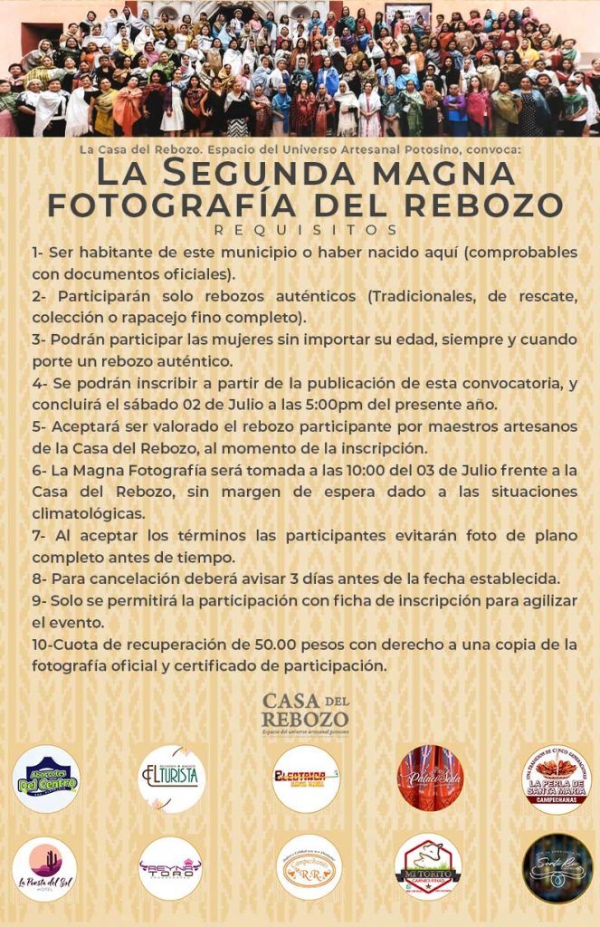 Segunda magna fotografía del rebozo