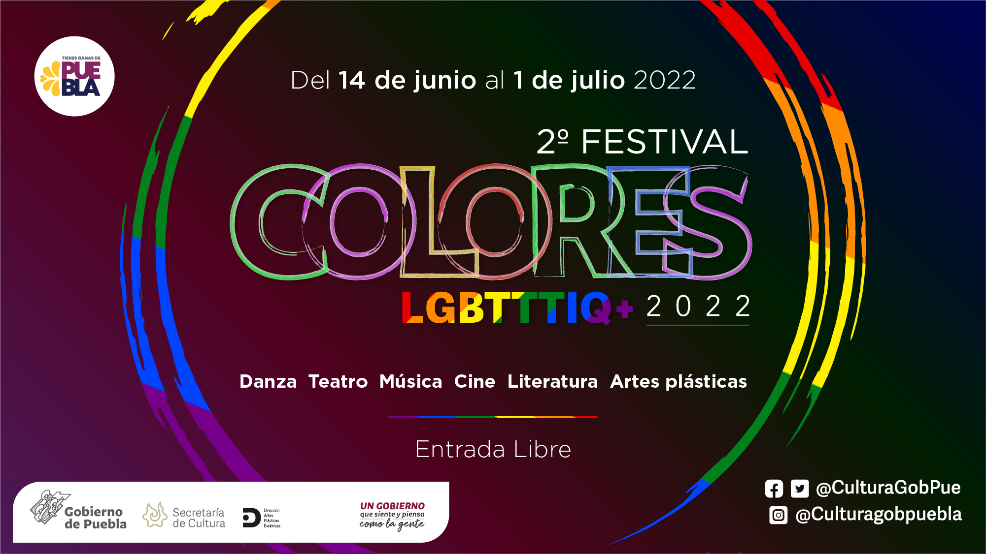 Realizará Secretaría de Cultura Festival “Colores 2022”