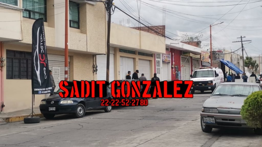 Asesinan a otro hombre frente a un taller mecánico en Texmelucan