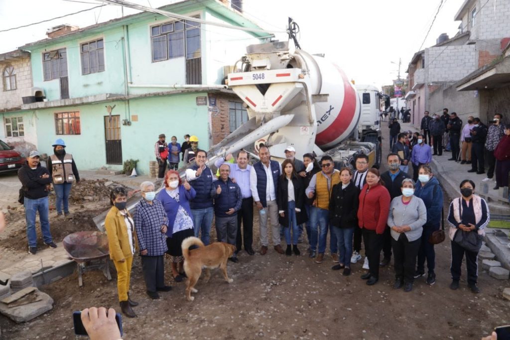 Video: Ayuntamiento de Puebla supervisa obra en Guadalupe Caleras