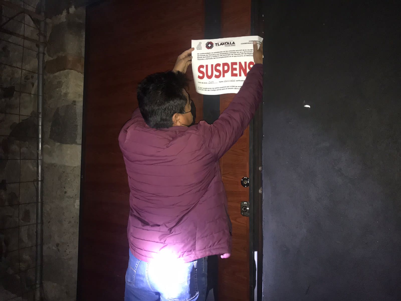 Por irregularidades, clausura Protección Civil municipal bar en Tlaxcala capital