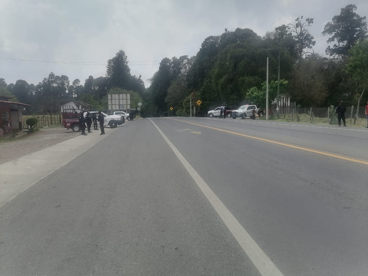 Realizan operativo de seguridad sobre la México-Tuxpan