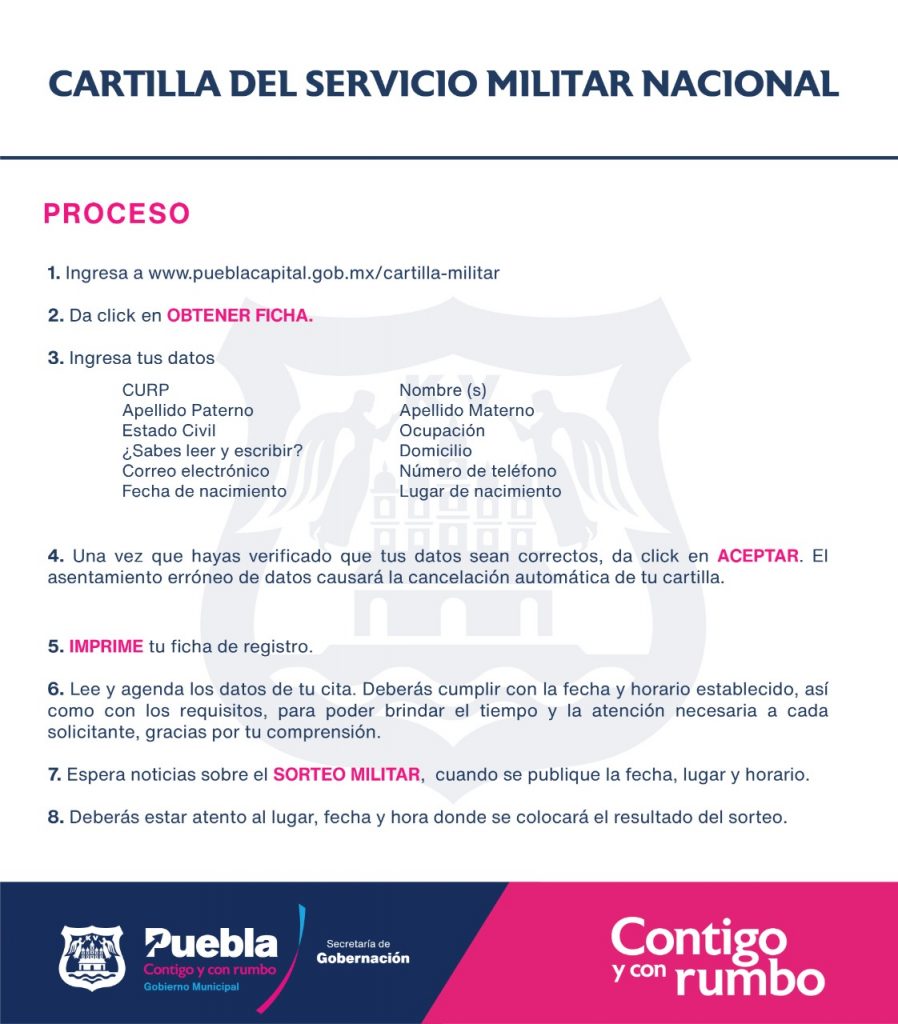 Sigue la convocatoria para tramitar la cartilla militar