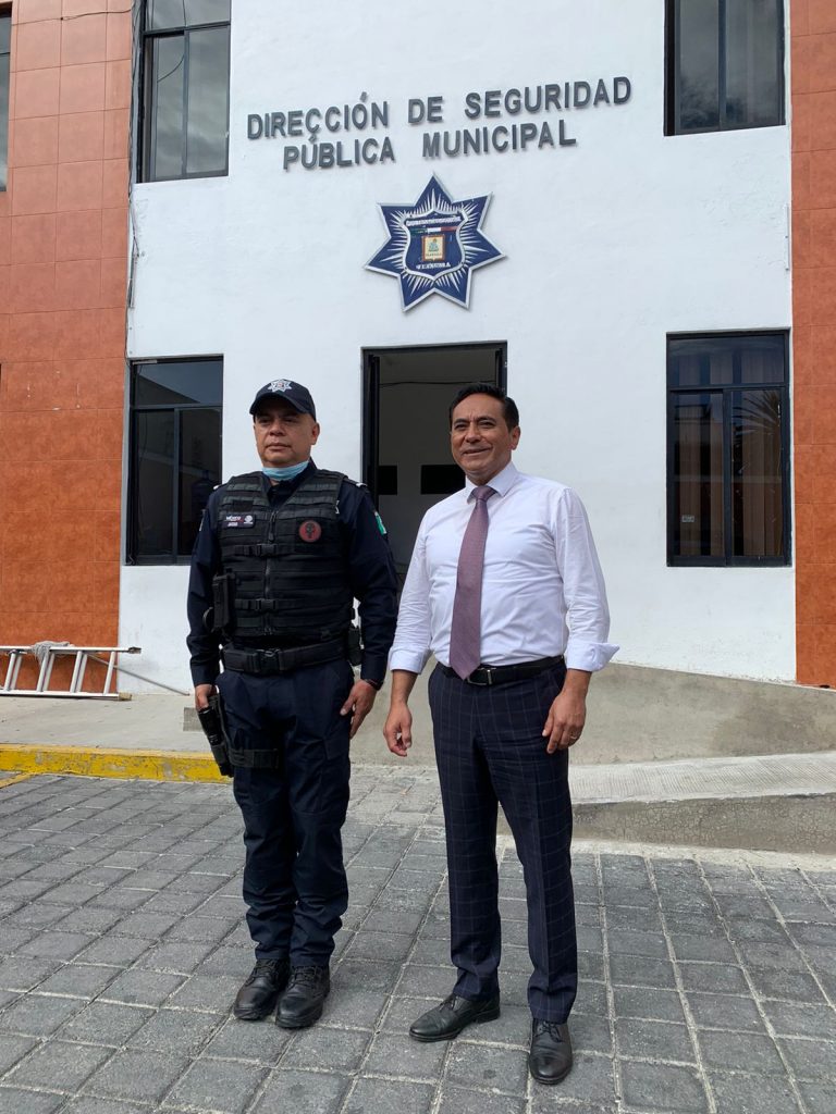 Designa el presidente municipal de Tlaxcala, Jorge Corichi, a nuevo mando de la Policía