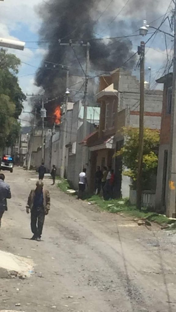 Video desde Puebla: Explosión de un tanque de gas deja 8 lesionados en Texmelucan