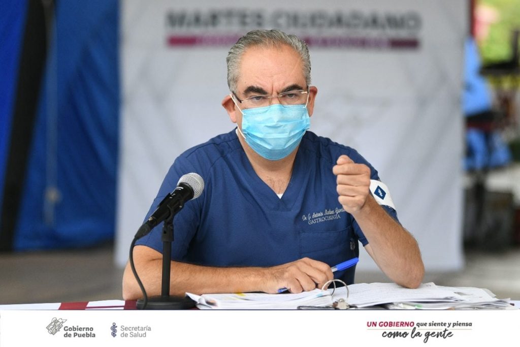 Video y Parte de Guerra Puebla miércoles 8: Repunta el covid con 41 casos confirmados ayer