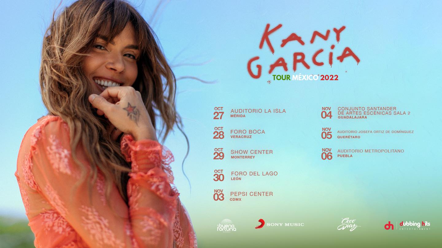 Kany García platicó sobre su gira que realizará en la república mexicana