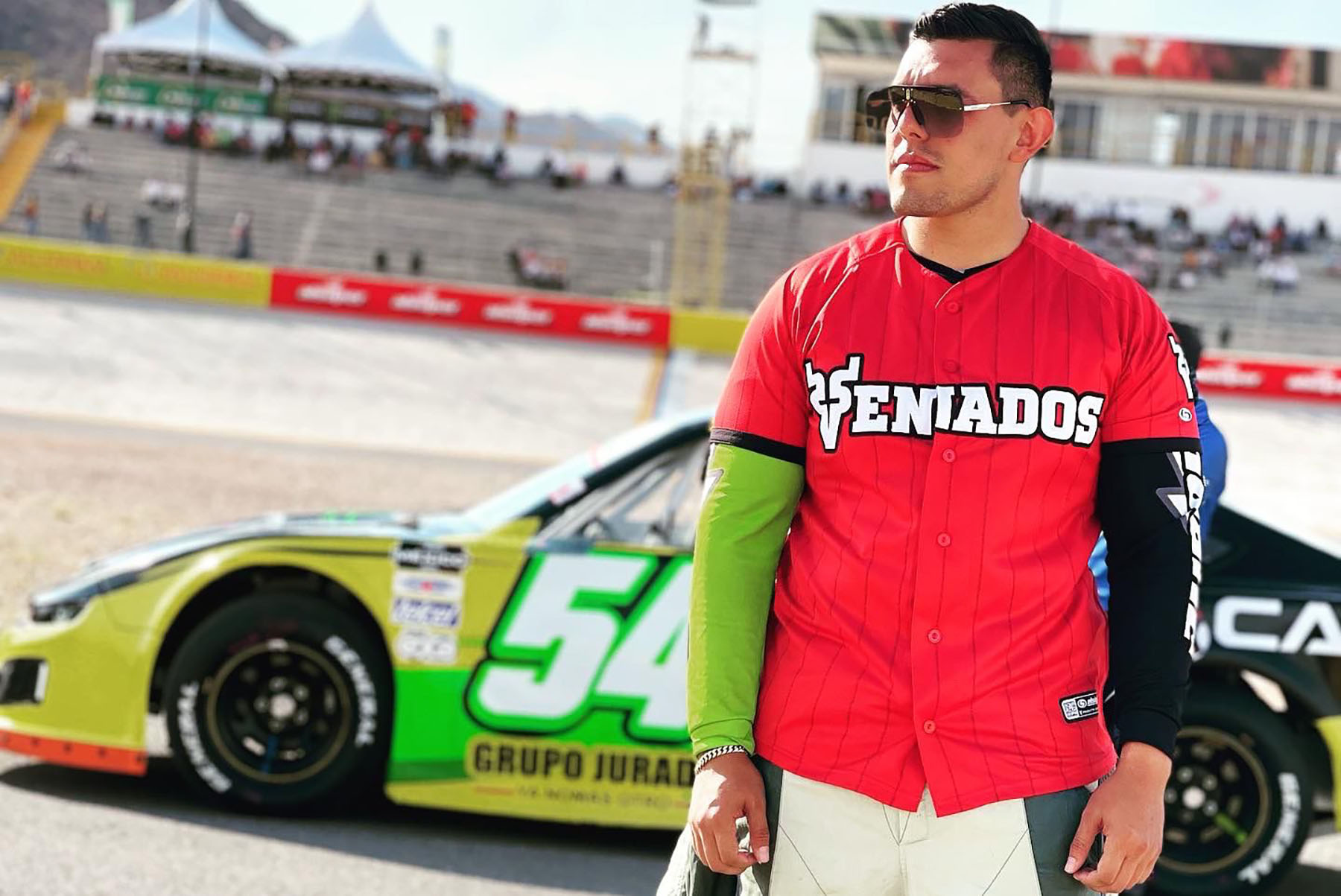Omar Jurado, arañó el podio de NASCAR México en casa
