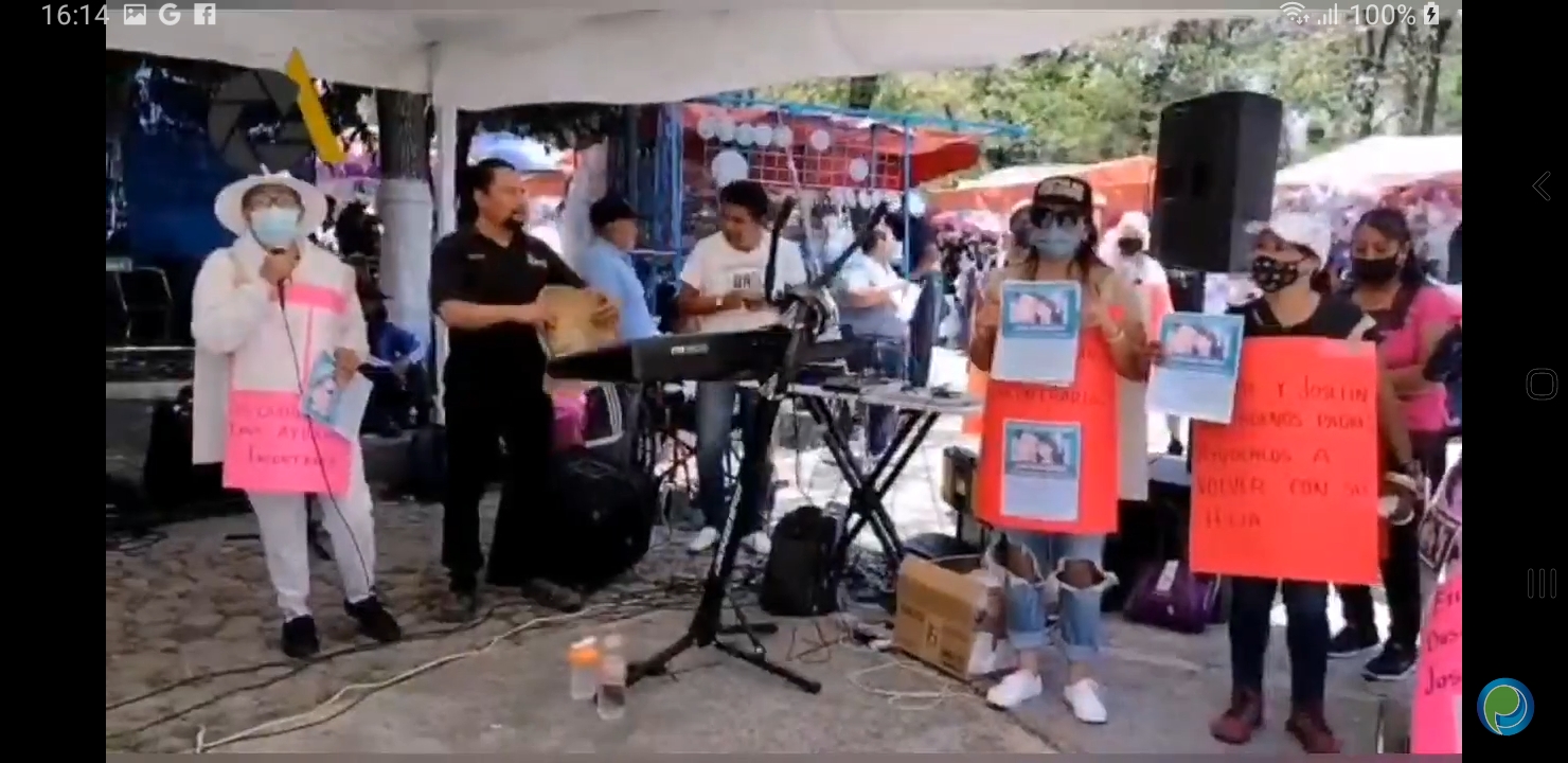 Video desde Puebla: Familiares de jóvenes desaparecidos piden ayuda a la ciudadanía