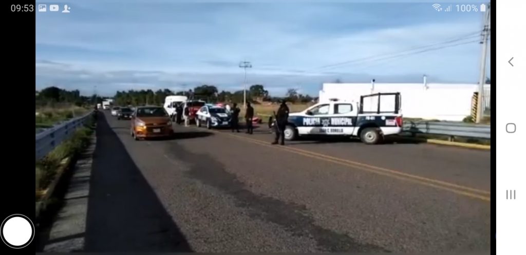 Video desde Puebla: Dejan cadáver enmaletado en Huejotzingo