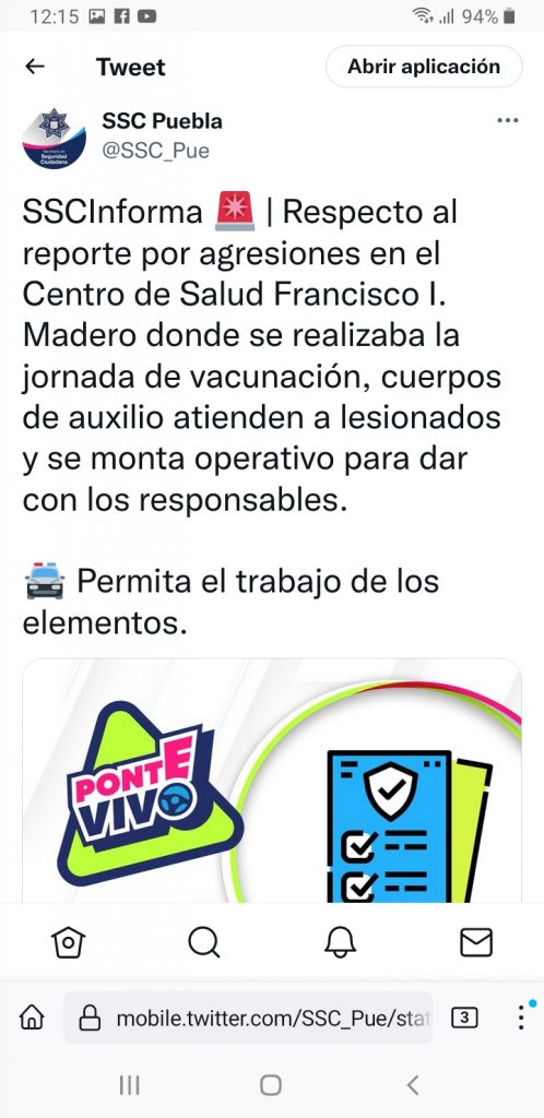 SSC implementa operativo para dar con responsables de la balacera del centro de salud Francisco Madero