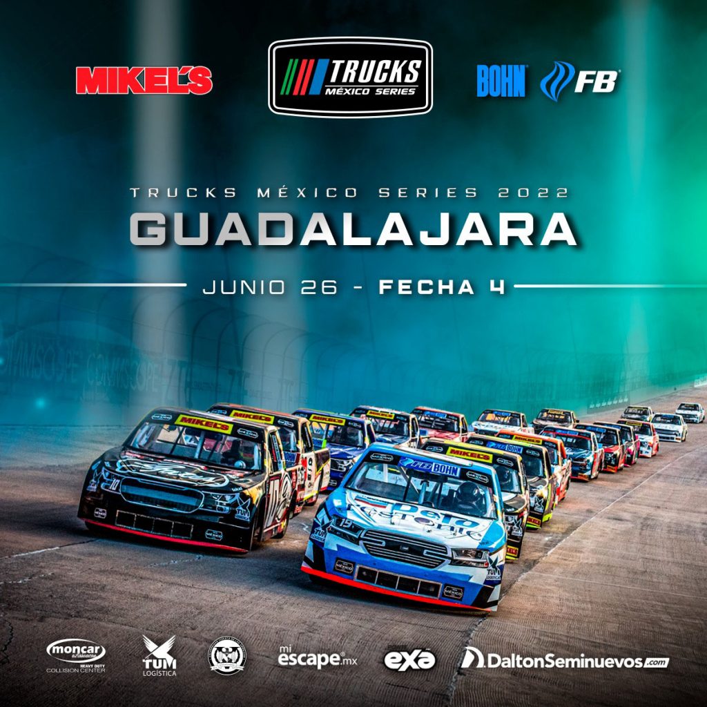 Trucks México Series, listo para arribar a Guadalajara el próximo 26 de junio