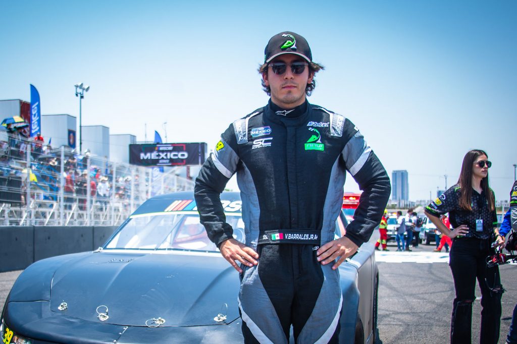 Nocturna de NASCAR México en Chihuahua, objetivo próximo para Víctor Barrales Jr.