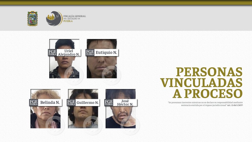 Cinco personas vinculadas a proceso por agredir a sus familiares