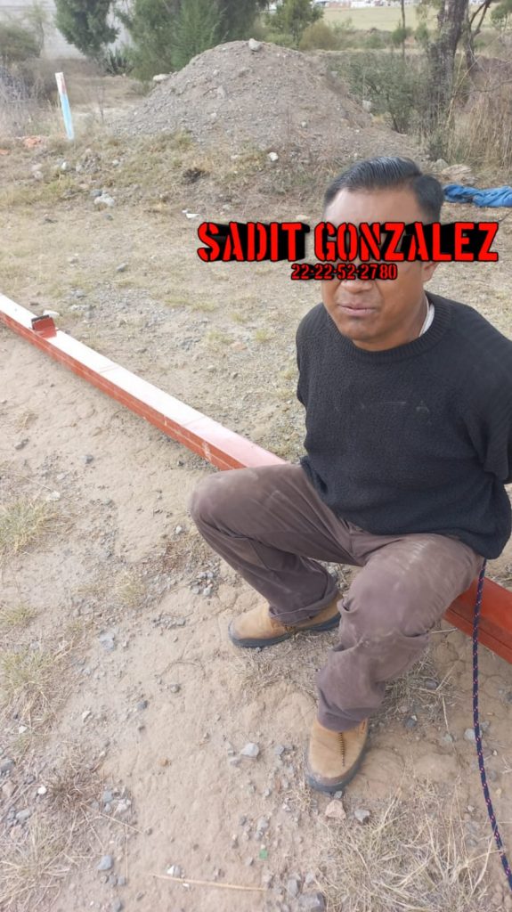 Detienen a presunto ladrón en Amozoc