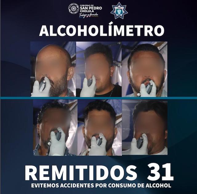 SSC San Pedro remite a 31 conductores como resultado del operativo alcoholímetro